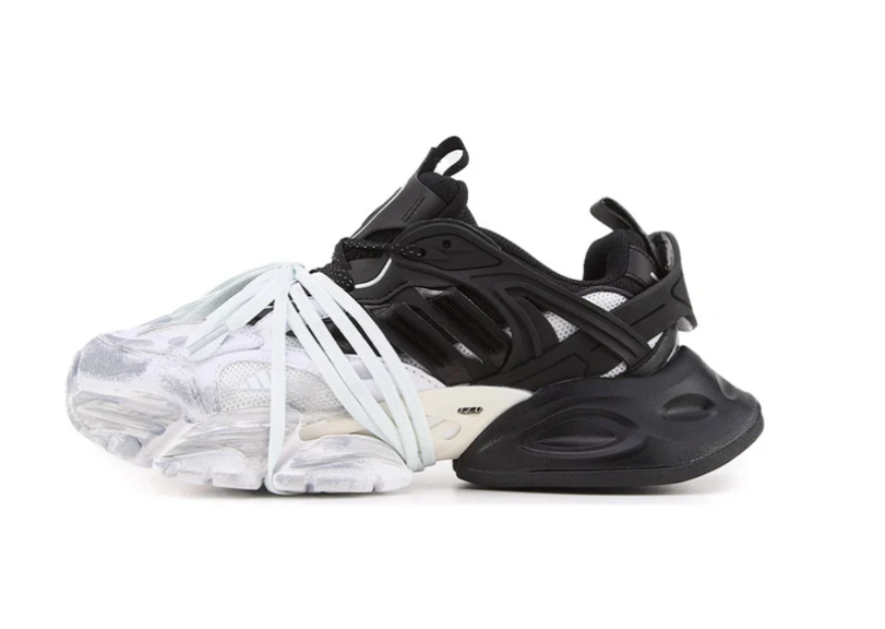 ADIDAS XLG WHITE BLACK