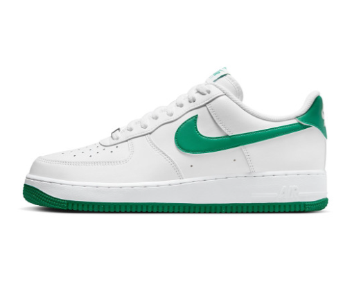 NIKE AIRFORCE 1 WHITE GREEN