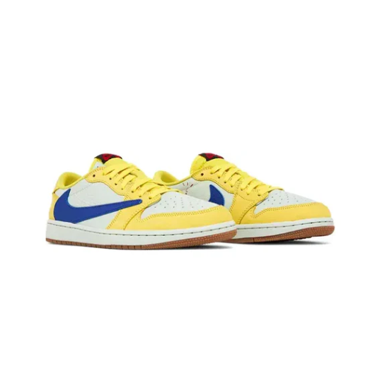 AIR JORDAN 1 LOW X TRAVIS SCOTT SP 'Canary' ( CUSTOM )