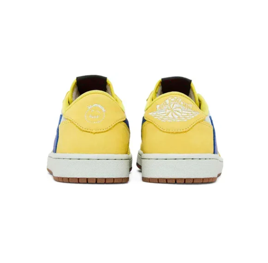AIR JORDAN 1 LOW X TRAVIS SCOTT SP 'Canary' ( CUSTOM )
