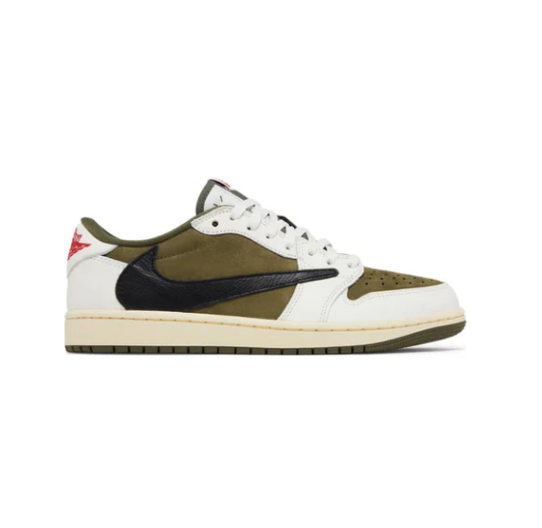 AIR JORDAN 1 LOW X TRAVIS SCOTT  'Medium Olive' ( CUSTOM )