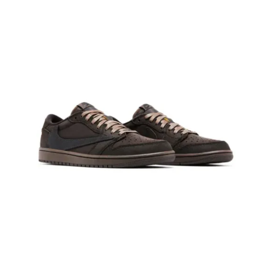 AIR JORDAN 1 LOW X TRAVIS SCOTT  'Velvet Brown' ( CUSTOM )