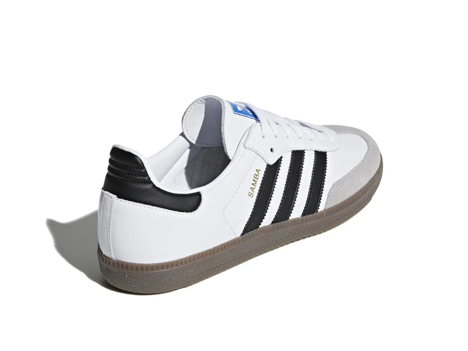 ADIDAS SAMBA WHITE & BLACK
