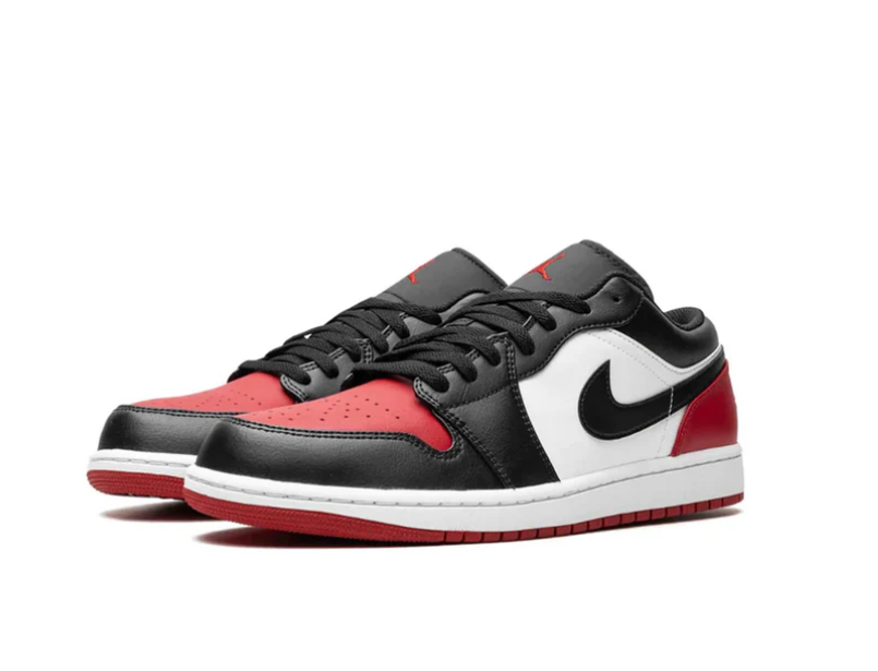AIR JORDAN 1 LOW BRED TOE