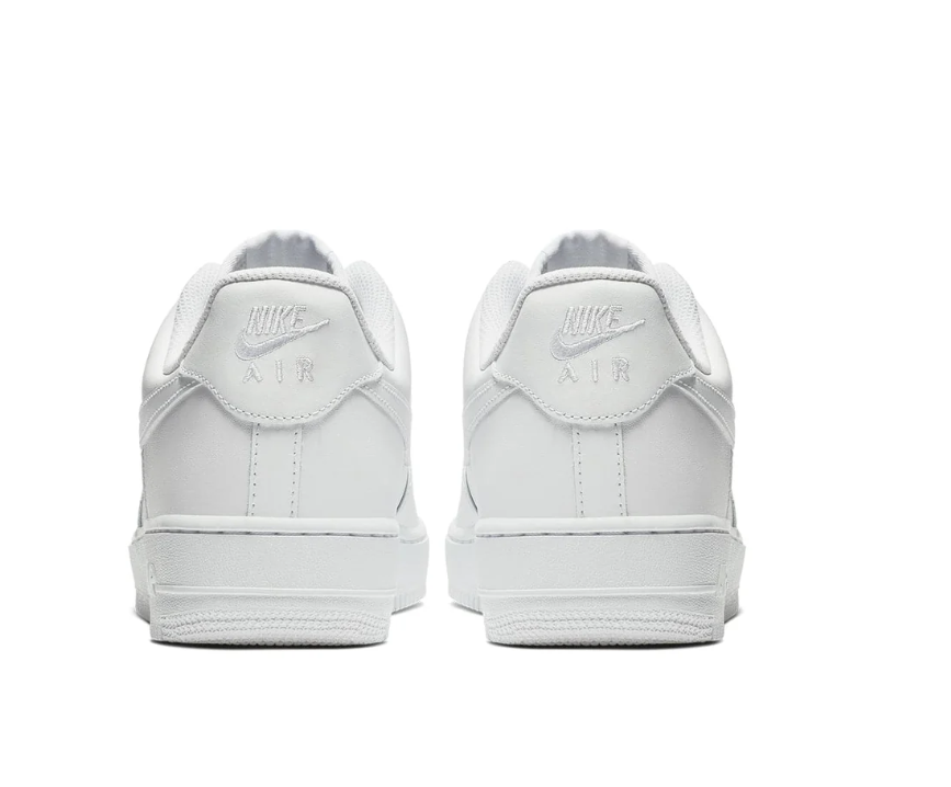 NIKE AIRFORCE 1 TRIPLE WHITE