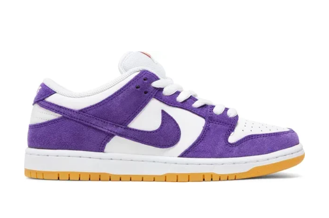 NIKE DUNK SB BLACK AND COURT PURPLE