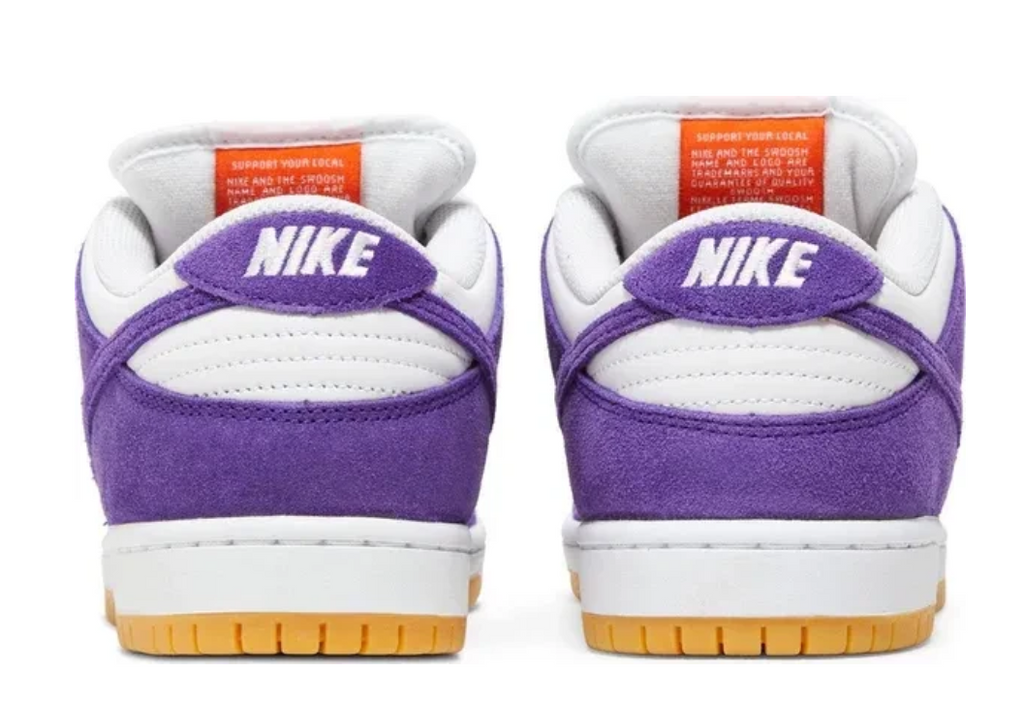 NIKE DUNK SB BLACK AND COURT PURPLE