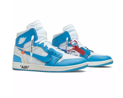 AIR JORDAN 1 HIGH OFF WHITE BLUE