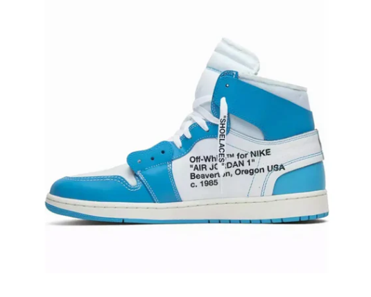 AIR JORDAN 1 HIGH OFF WHITE BLUE